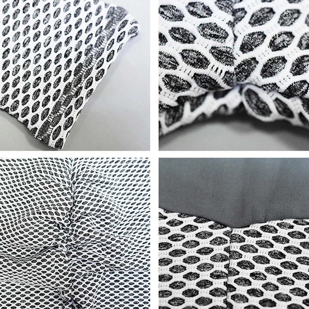 Женские сетчатые леггинсы с высокой талией обтягивающие штаны для занятий йогой