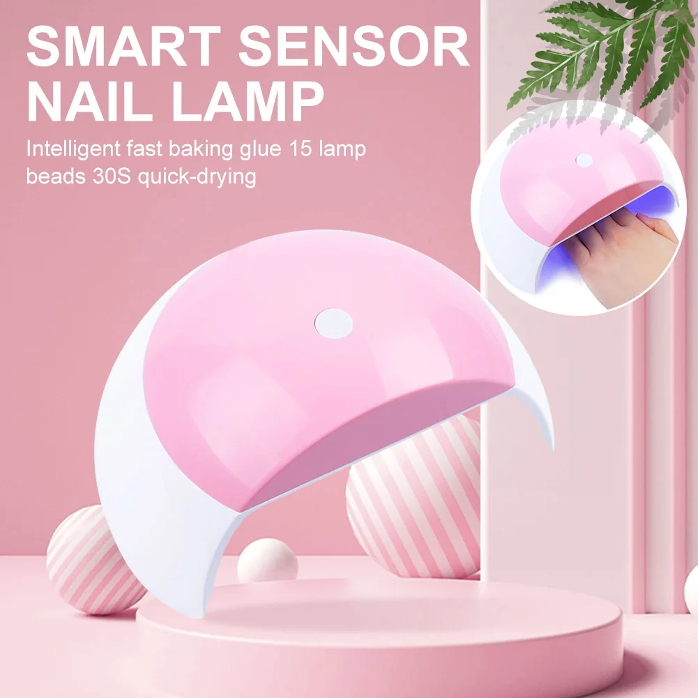 

48W Nail Lamp UV LED Nail Dryer Auto Sensor 30s Fast Drying Gel Polish Dryer Manicure Tool for Home Salon