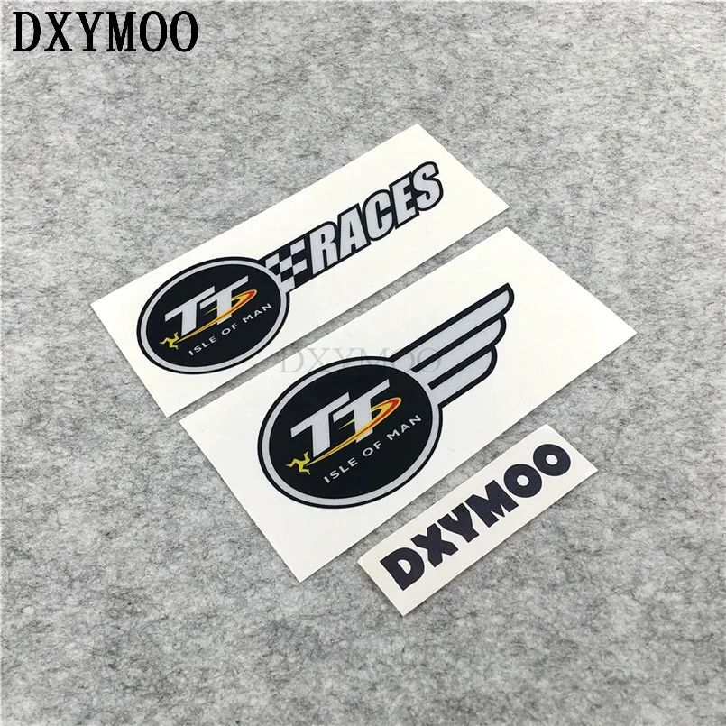 Автомобильные наклейки на мотоцикл виниловые для TT Isle of Man Racing Track GP Racing|Наклейки