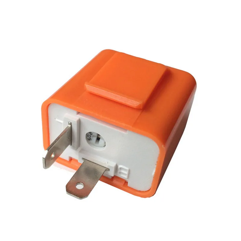 12 В 2 Pin Регулируемая частота светодиодный мигалка реле поворотов Индикатор для