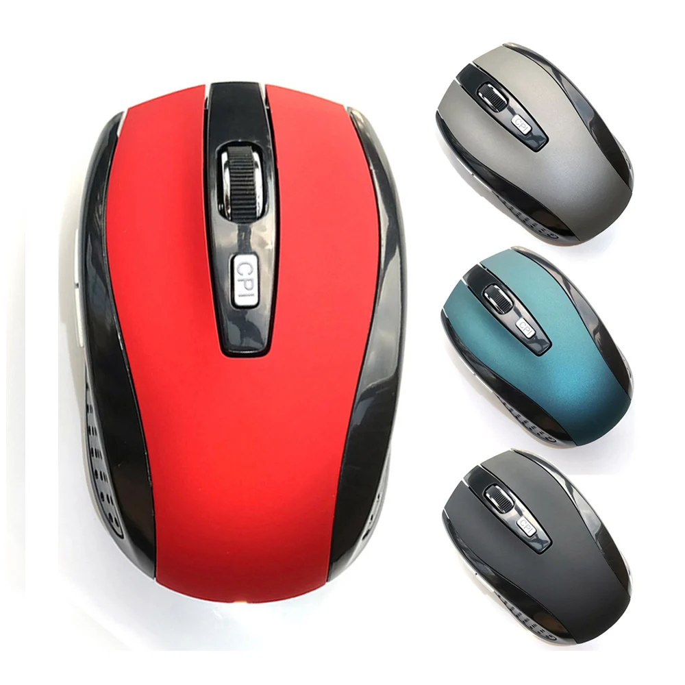 1200 Точек на дюйм беспроводная мышь 6 ключ четырехходовой колесо прокрутки