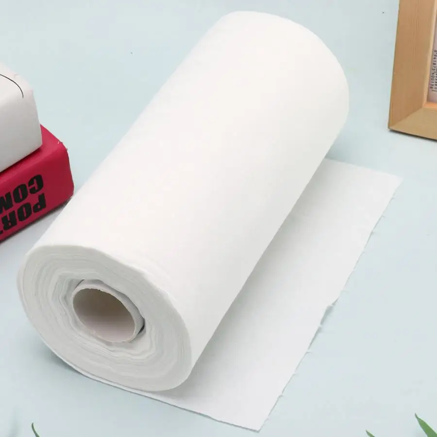 100 шт./рулон одноразовых Уход за кожей лица Полотенца хлопок сильное всасывание