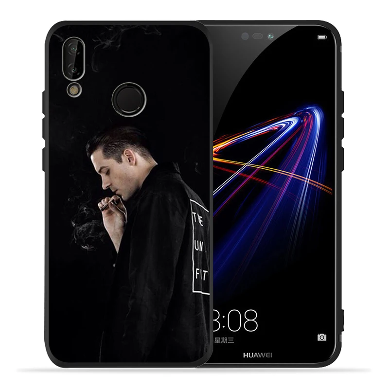 Мягкие силиконовые чехлы G Eazy из ТПУ черного цвета чехол для телефона Huawei P9 P10 P20 P30
