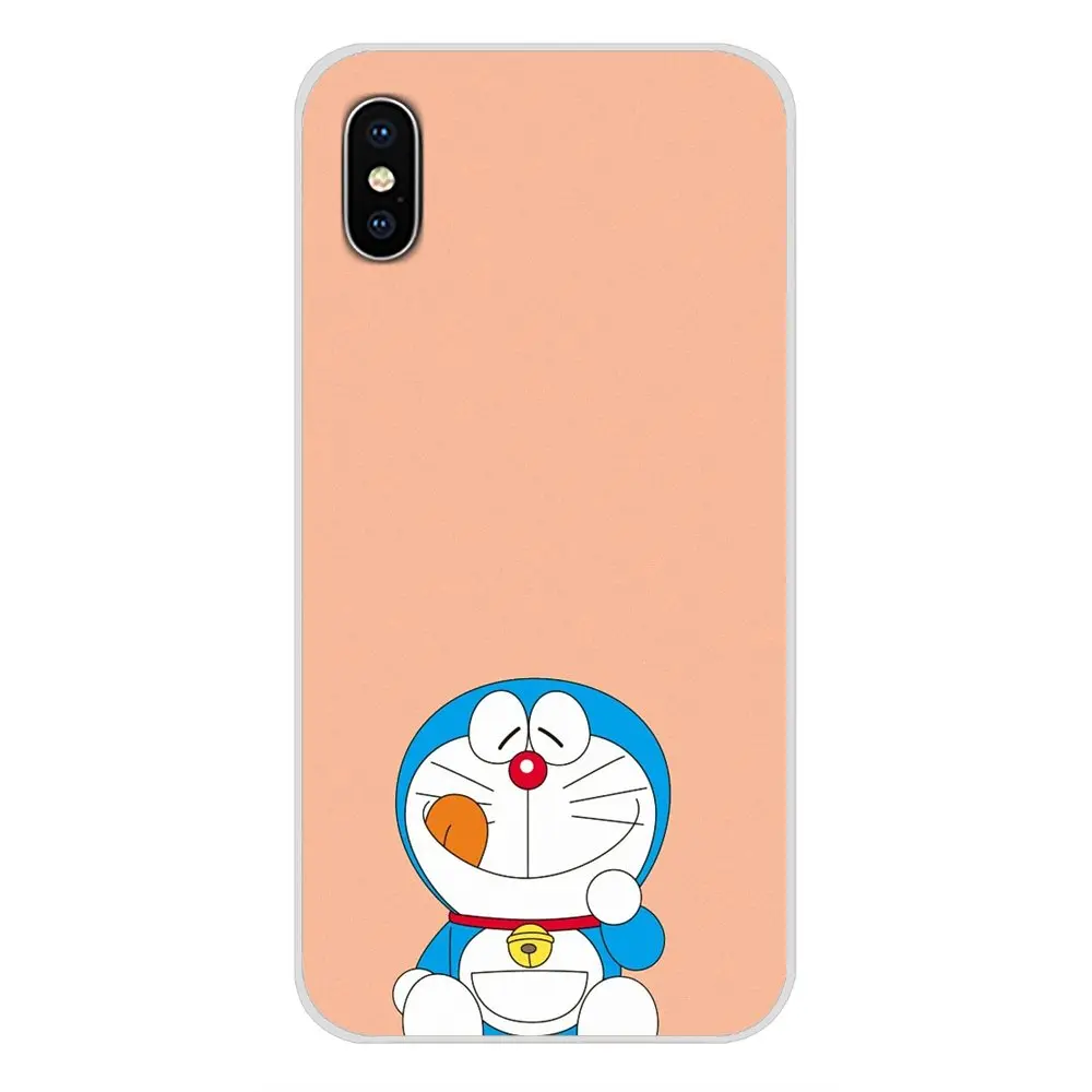 Аниме мультфильм Дораэмон для Xiaomi Redmi Note 3 4 5 6 7 8 Pro Mi Max Mix 2 2S Pocophone F1 аксессуары