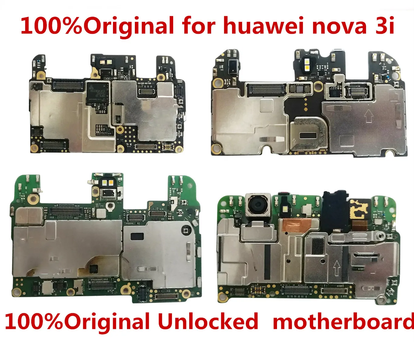 Placa base de circuito para huawei p20pro 4 + 64GB 6 + 64GB 4 + 100% GB 6 + 128GB, 128 Original, totalmente funcional-0