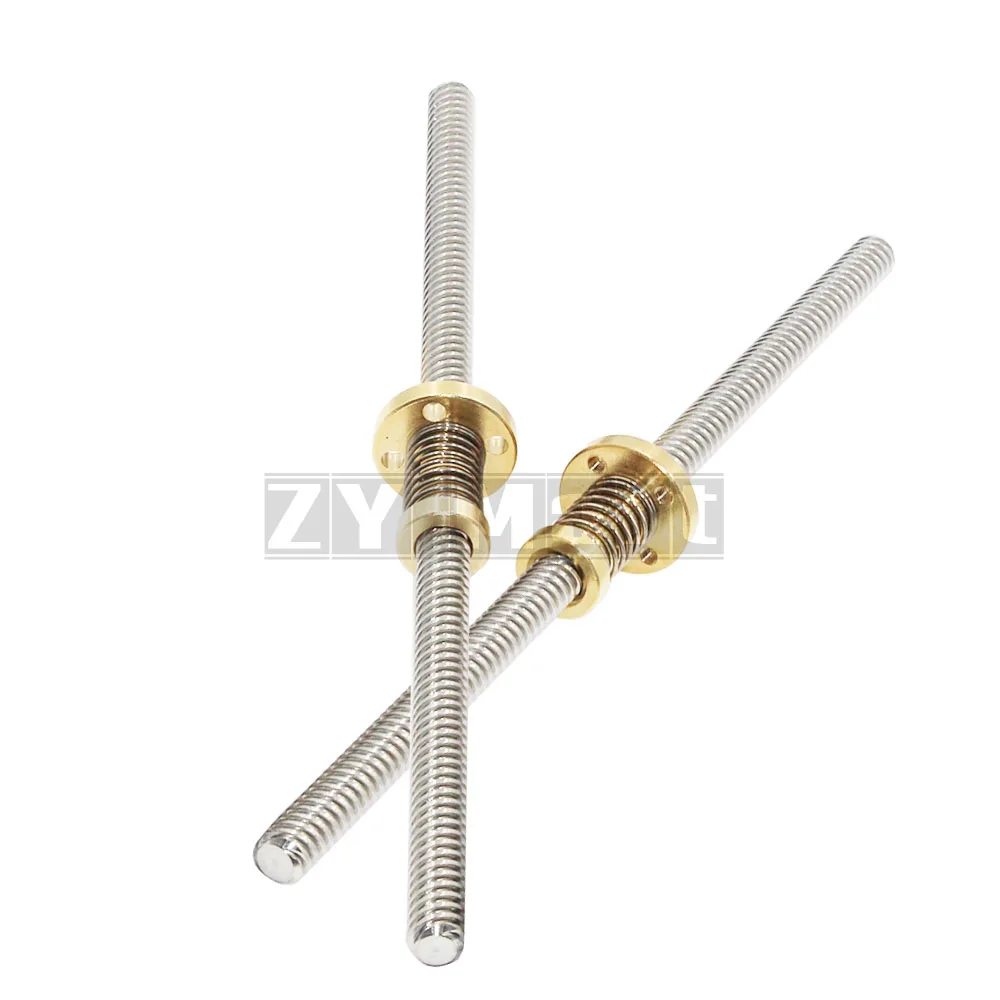 1 компл. THSL 300 8D 100/200/250/300/350/400 мм свинцовый винт трапециевидный + T8 Противоударная