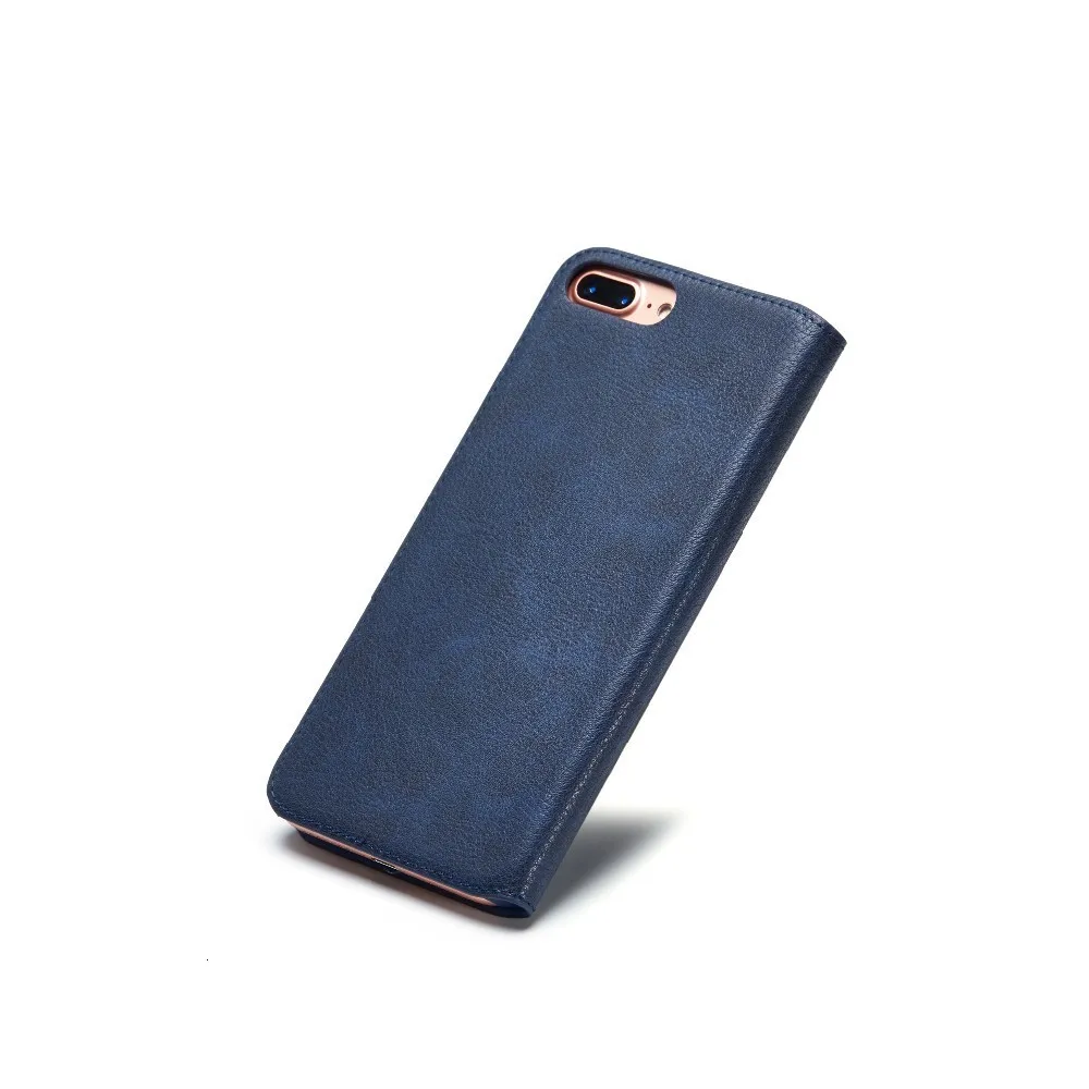 Musubo Роскошный кожаный чехол для телефона для iphone Xs Max X 7 Plus 6 6s ультра тонкий чехол s с отделением для карт флип для iphone 11 8 Plus