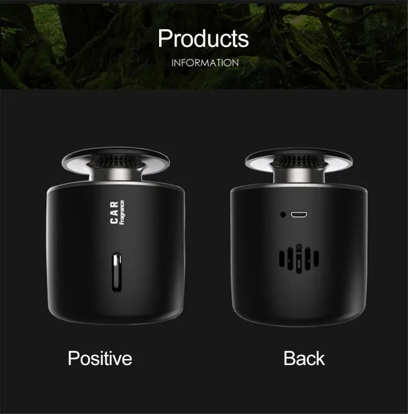 Портативный автомобильный очиститель воздуха домашний двухцелевой Анионный