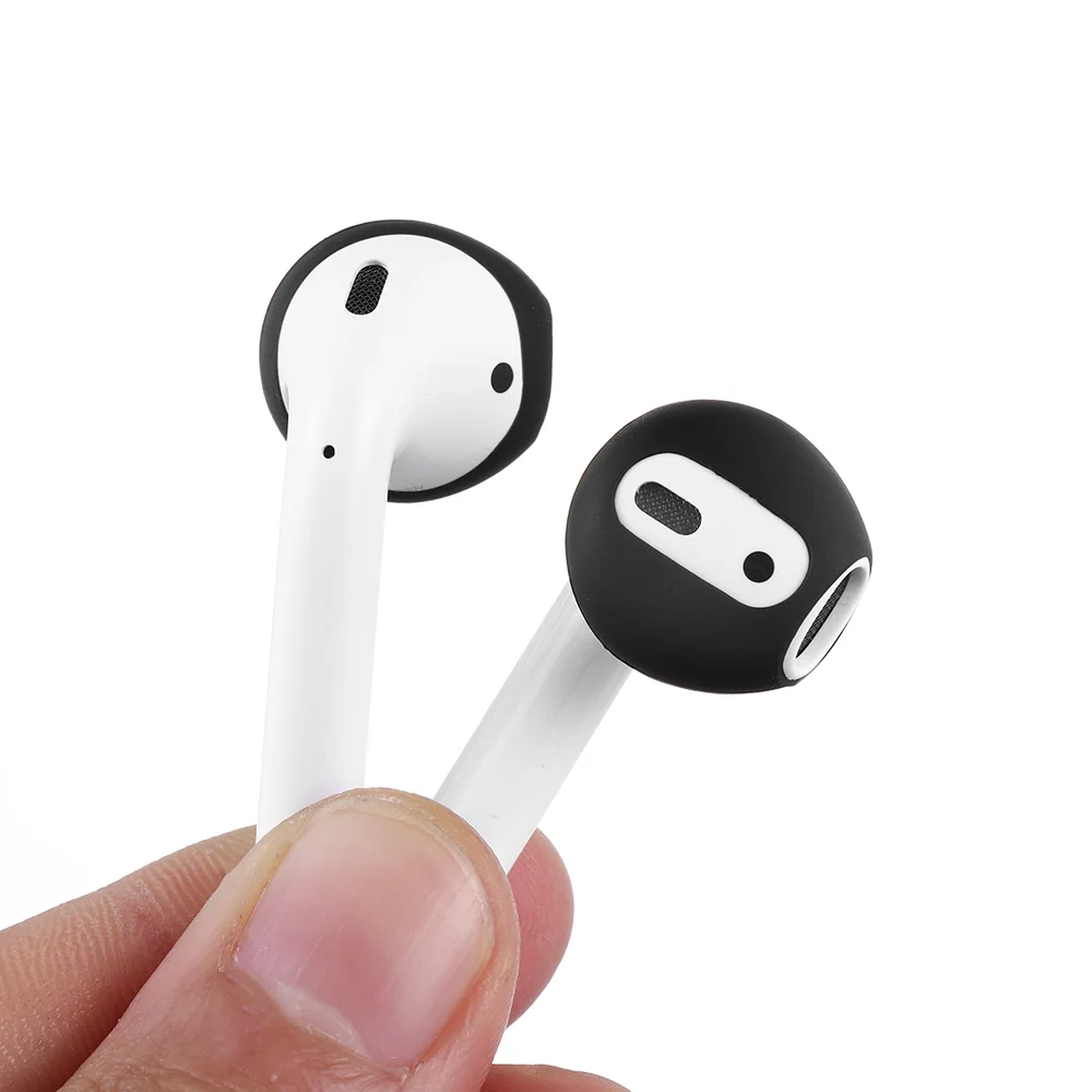 1 пара Мягкие Ультратонкие Противоскользящие силиконовые наушники защитный