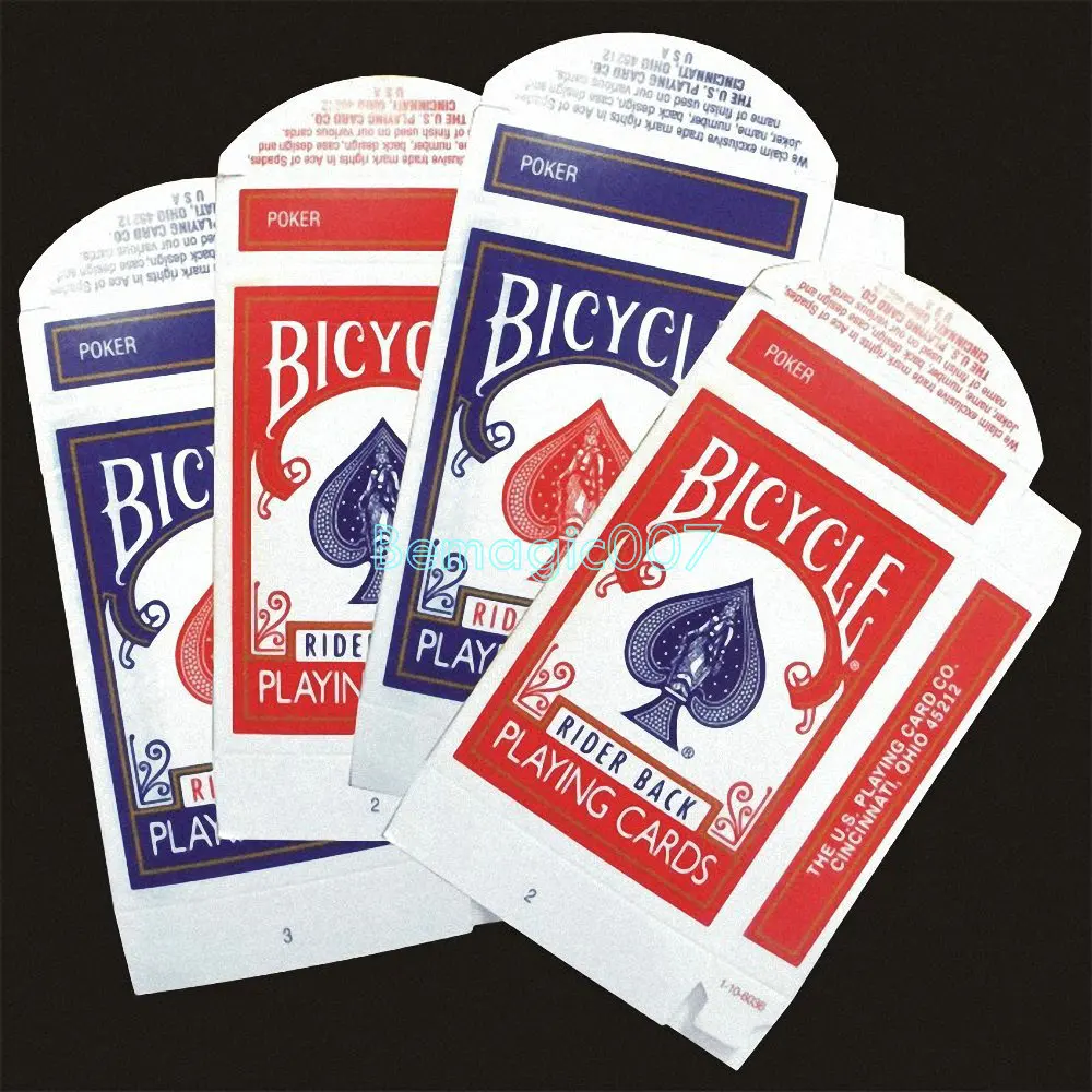 Медицинская маска + пустая коробка для карт 20 шт./лот (доступно красный или синий)