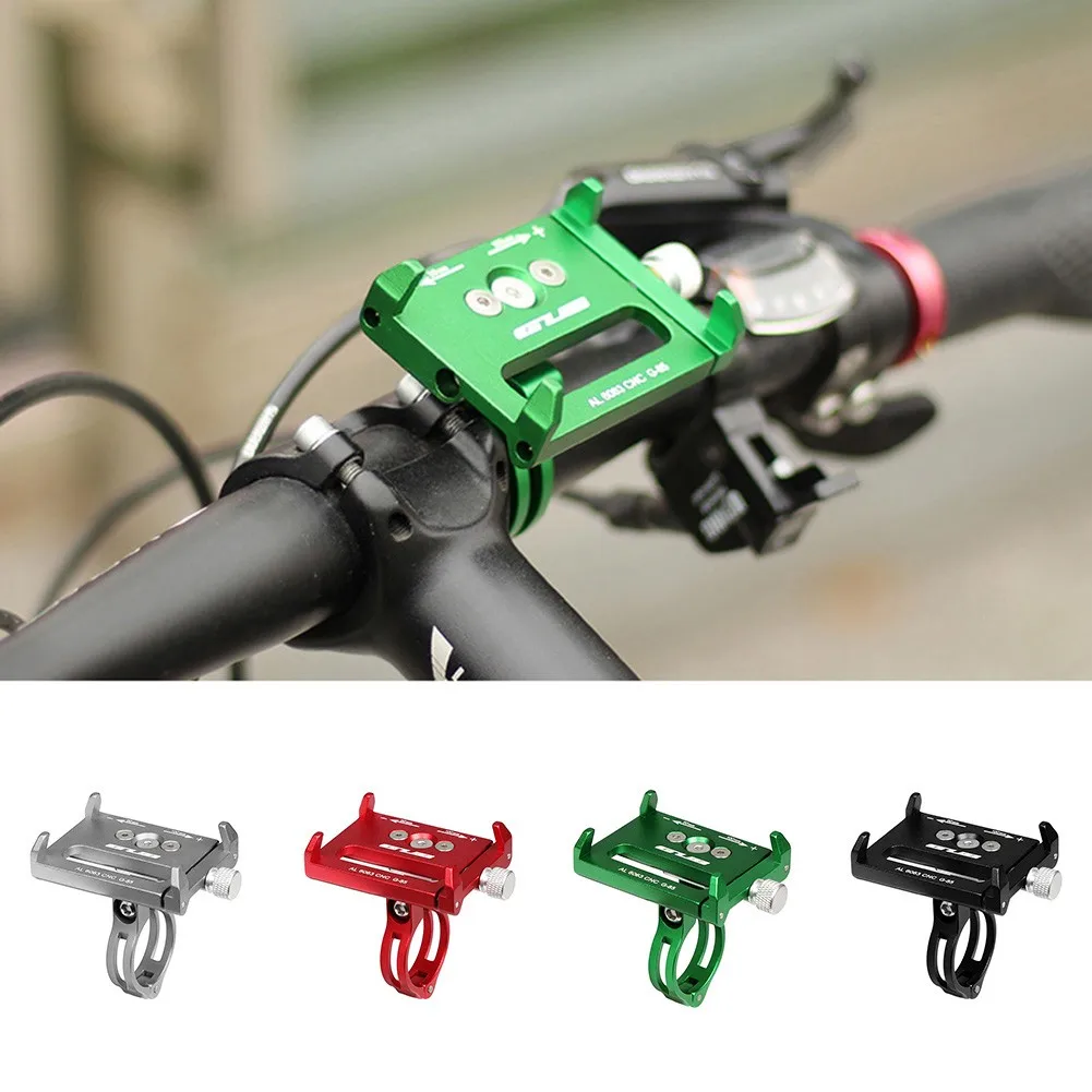 aluminum alloy mobile phone holder bicycle mobile phone holder bicycle parts bike hanger free global shipping