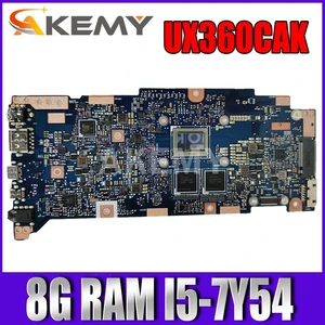 new ux360ca 8gb rami5 7y54u cpu motherboard for asus zenbook flip ux360ca ux360cak laotop mainboard motherboard free global shipping