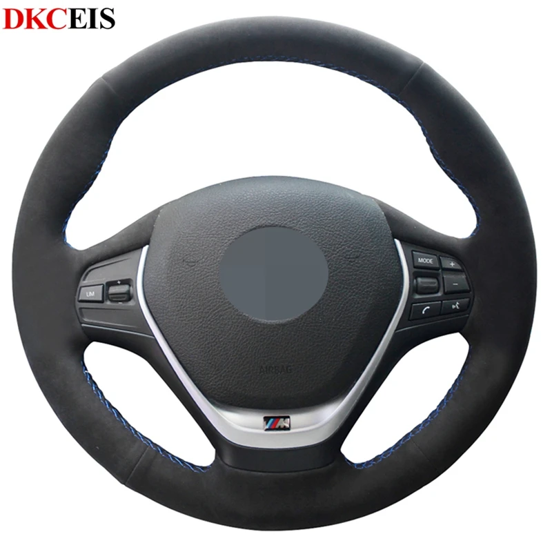 Сшитые вручную Черные Мягкие Замшевые фотообои DIY для BMW F45 2014 2018 F20 2012 F31 F30 F34 2013 2017
