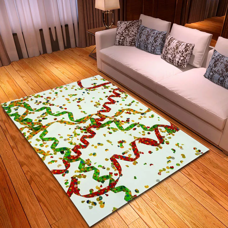 Скандинавские 3D коврики для масляной краски мягкие фланелевые Нескользящие