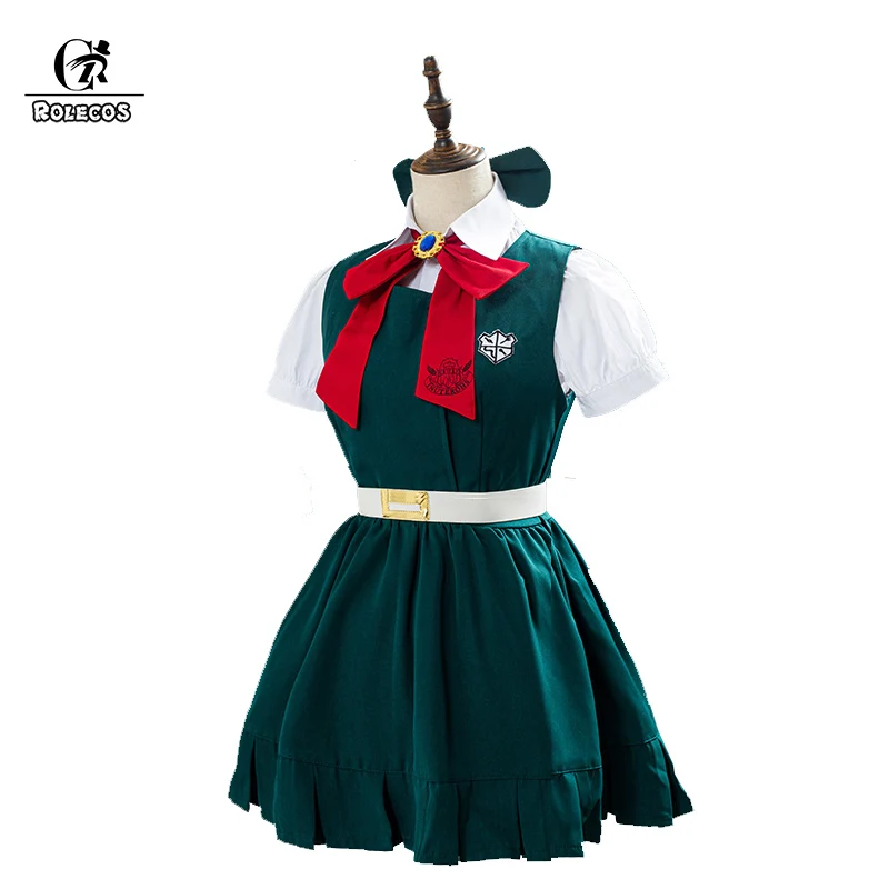 ROLECOS аниме Danganronpa 2 Косплей костюмы Sonia Nevermind синий костюм для косплея женская