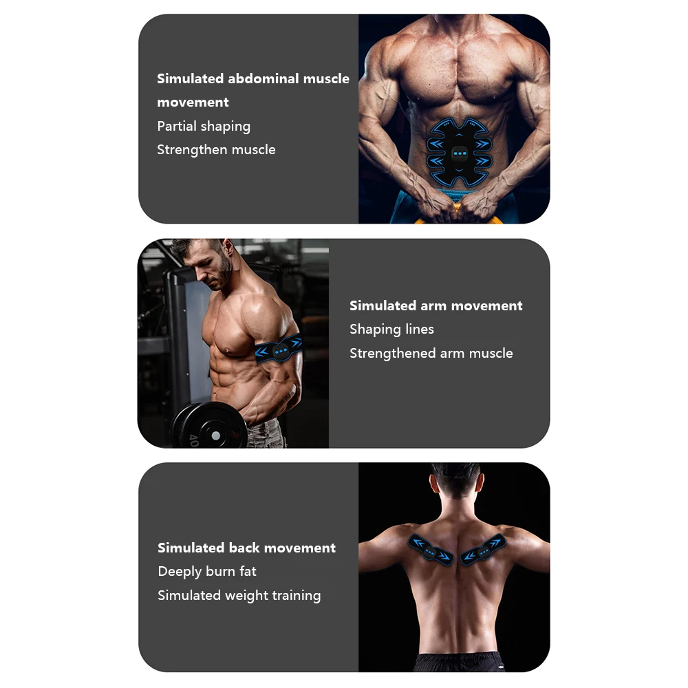 Manooby мышечный массажер стимулятор для похудения тренажер брюшной полости