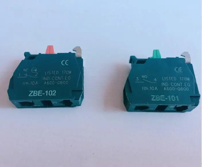 Контактный блок TELE 100 10 А ZBE-101 в ZBE-102 шт. 400 | Обустройство дома