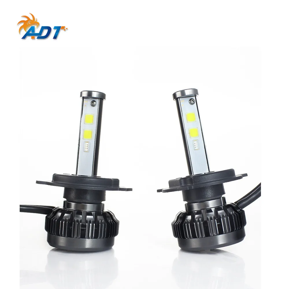 

ADT Car LED RGB 72W 8000LM Headlight Driving Fog Bulbs APP Control Multi Color H1 H4 H7 COB head light