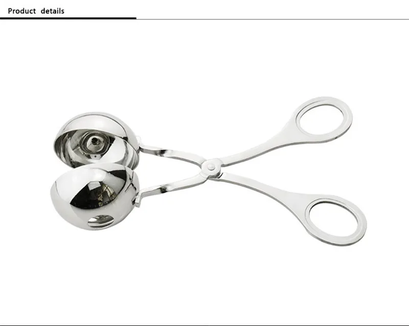 Meatball Maker Stainless Steel DIY Fish Meat Rice Beef Cookware Scoop Clip Simple Convenient Kitchen Tools Press | Дом и сад