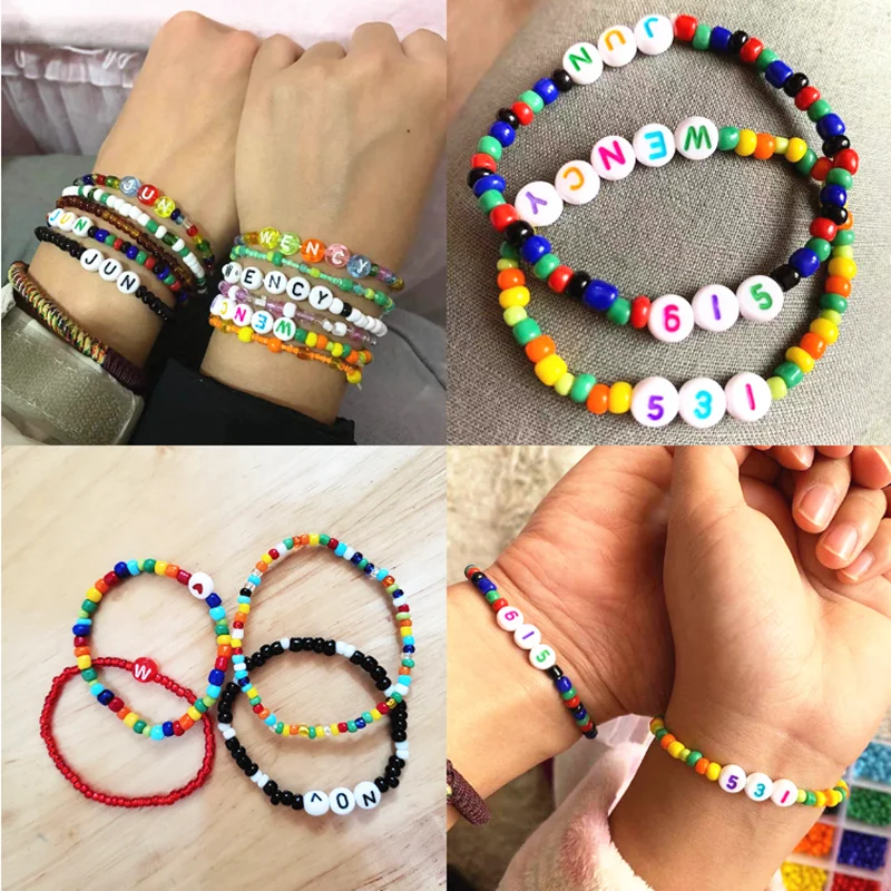 

200pcs 4mm Charm Czech Glass Seed Beads DIY Bracelet Necklace Beads For Jewelry Making DIY Earring Necklace