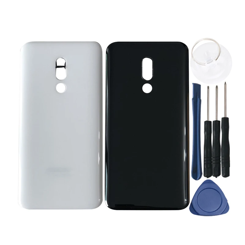 Axisinternational для 6," Meizu 16 16th M882Q/M882H 3D стеклянная задняя крышка батарейного отсека чехол+ рамка для камеры стеклянный объектив