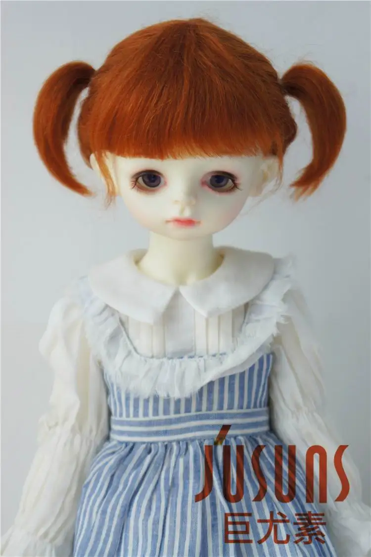 JD203 1/6 1/4 1/3 Мода BJD мохеровые парики YOSD MSD SD двойной конский хвост куклы волосы для
