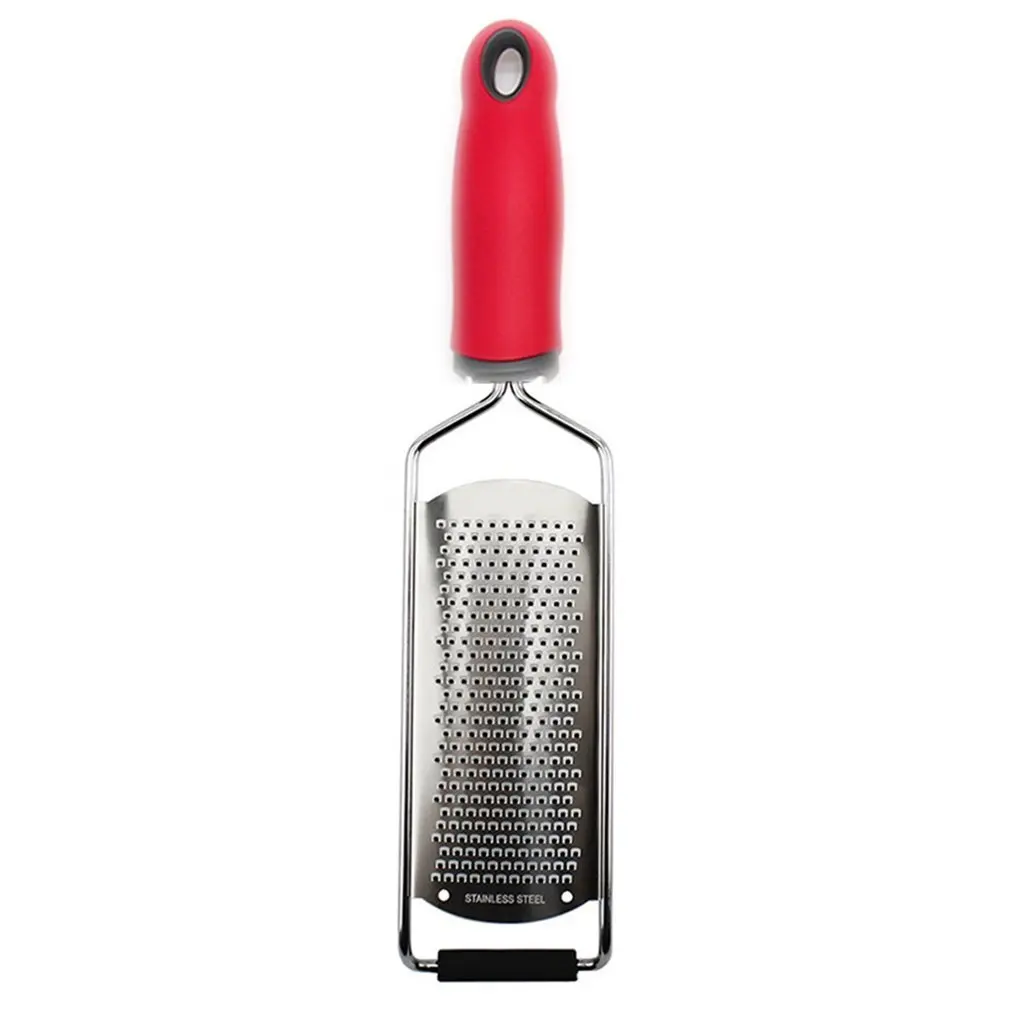 

Multifunctional Manual Grater With Wide Stainless Steel Blade Soft Grip Handle Cheese Grater For Chocolate Lemon Coconut