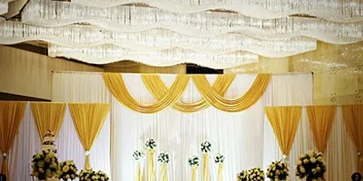 

Pearl ice silk ice silk wedding veil cloth curtain decorative fabrics fabric arena ice thick cloth background