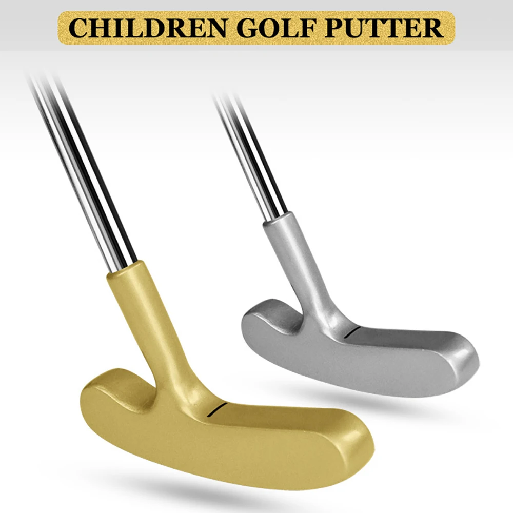 

Double-sided Golf Putter Children's Left / right hand Complete Club Girl/Boy Beginners Practice Pole Putter Carbon Iron Shaft