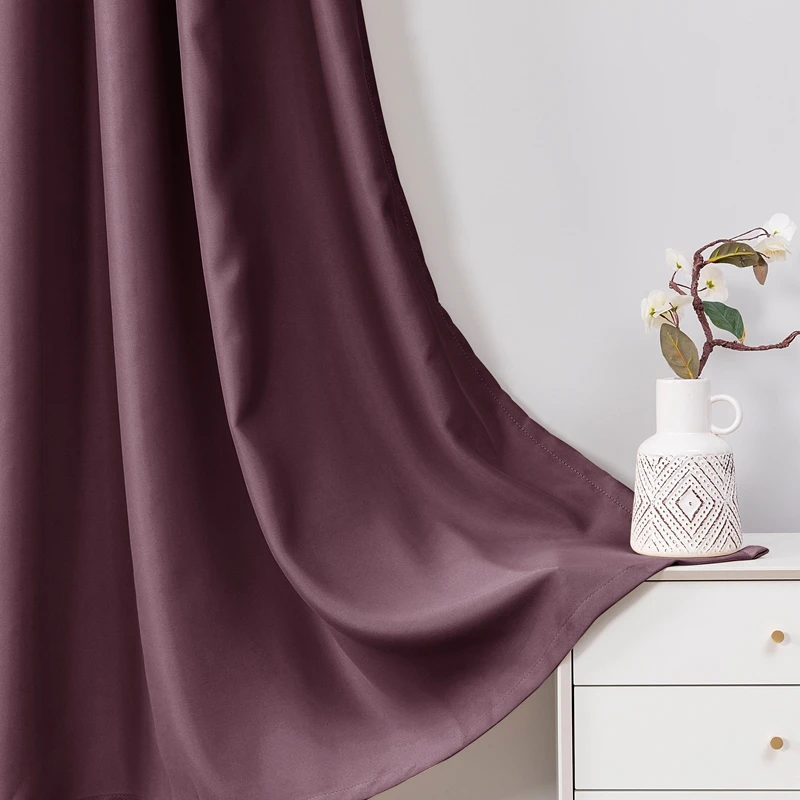 занавески на окна Современная Затемняющая штора для гостиной вино закончил