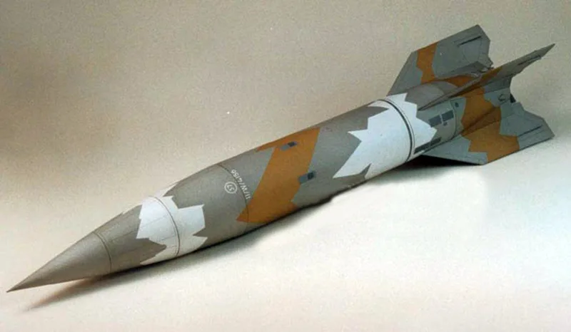 2 шт. бумажные 3d карточки для сборки ракеты V1/V2|Картонные конструкторы| |