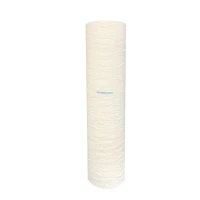 big blue 4 5x20 string wound sediment water filter cartridge 10 microns for whole house filtration compatible with