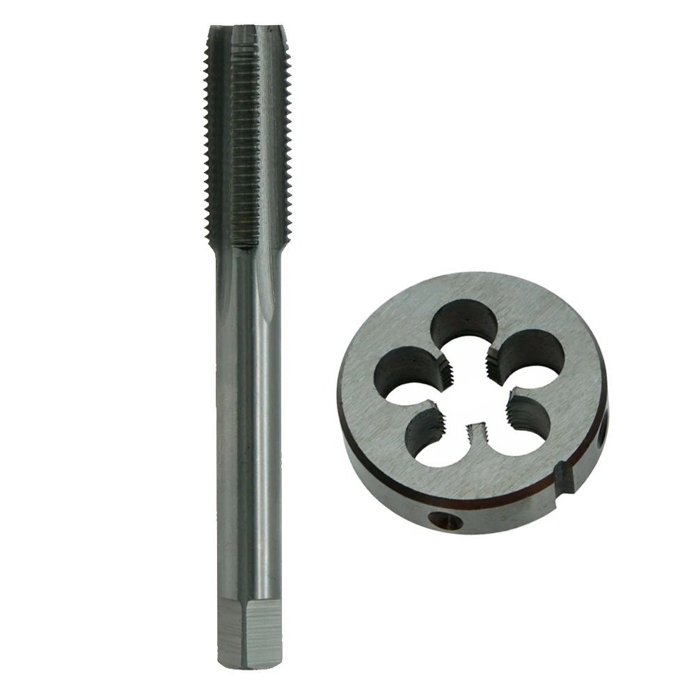

CNC Tap+Die M12x1.25mm Right Hand Thread Wear resistance Straight Set Kit