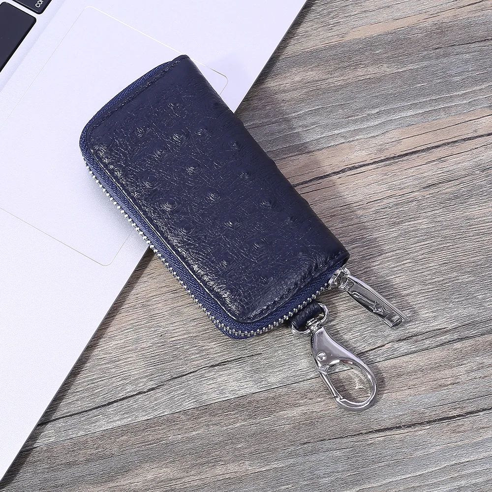 Южная гусиная Натуральная кожаные бумажники ключи мужские ретро держатели