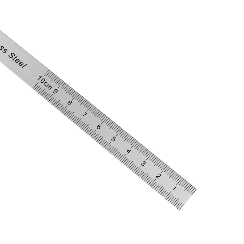 

Multifunction 0-180 Degree Adjustable Protractor Stainless Steel Angle Ruler Mathematics Woodworking Measuring Tool