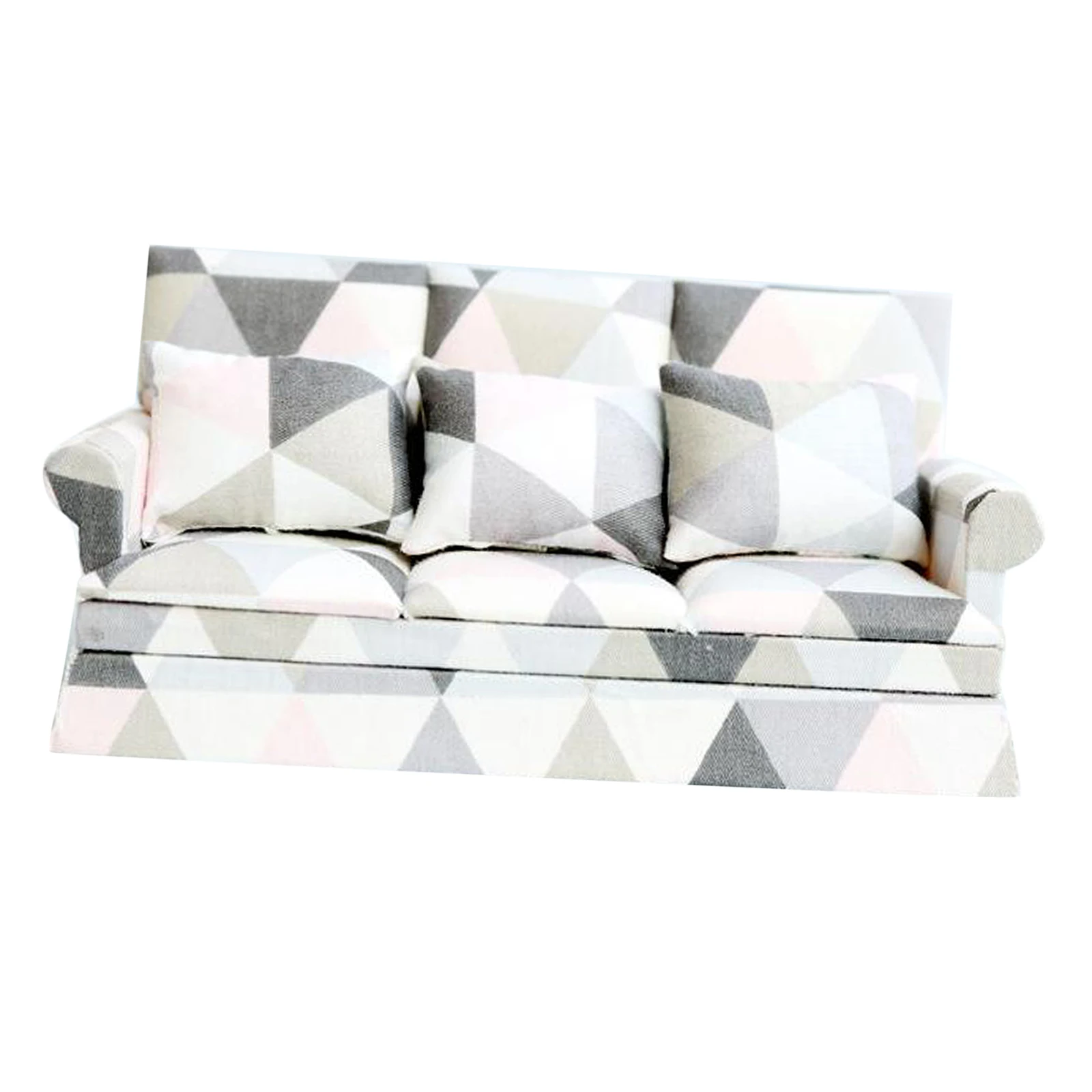

1:12 Scale Dollhouse Sofa Furniture Fairy Landscape Decor Accessory Gifts