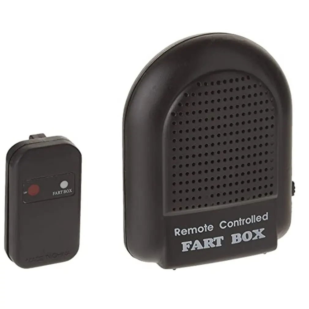 

Funny Tricky Electronic Remote Fart Box Gift Series Control Woody Authentic-sounding Magnetic Fart Box