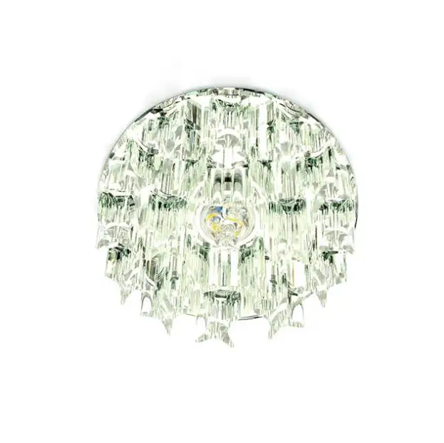 clear color 3 Вт 5 Вт Хрустальный светодиодный потолочный светильник AC90-260V современный светодиодный хрустальный светильник светодиодный потолочный светильник для гостиной - Цвет корпуса: clear color