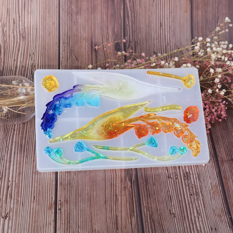 DIY полимерные ювелирные формы для изготовления подвесных украшений аксессуары