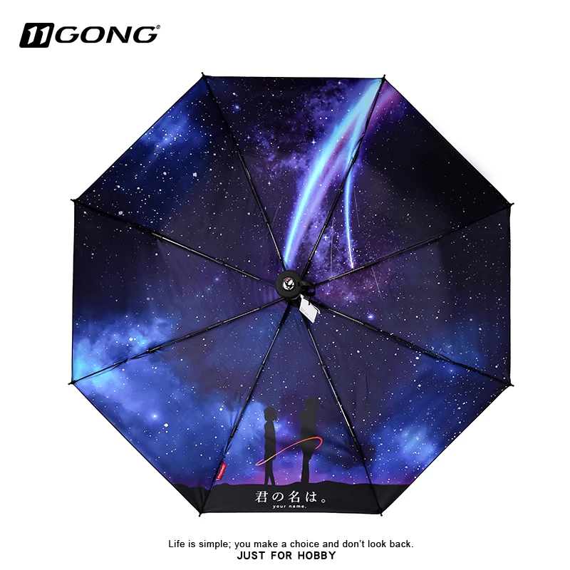 Складной зонт от дождя солнца и УФ-лучей | Тематическая одежда униформа