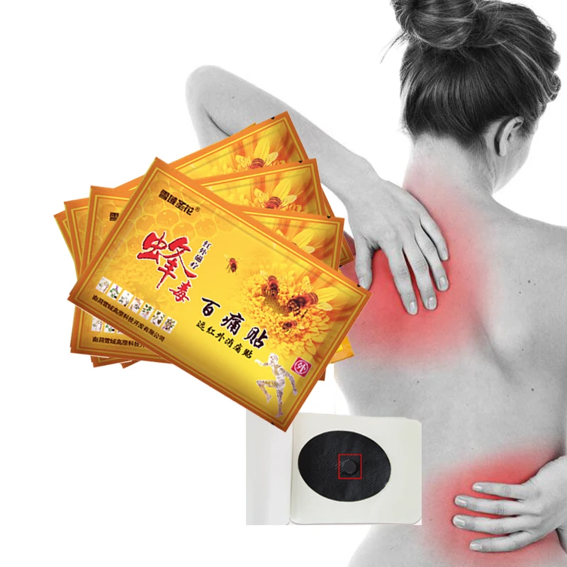 

30PCS Bee Venom Pain Patch Neck Back Body Massage Relaxation Plasters Joint Orthopedic Cure Chinese Medicine Patch