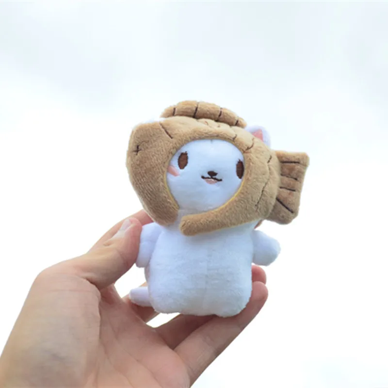 

Cartoon Fish Head Cat Key Chain Cute Creative Popular Animal Key Ring Children's Couples Bag Best Gift Jewelry Key Accessories