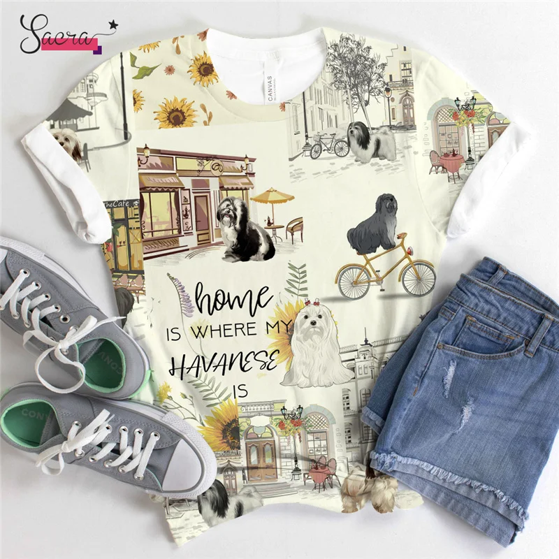 

2021 New Arrival Men T Shirt Full Anime Shirt Printing Fashion Short Sleeve Dog Harajuku Men Tees