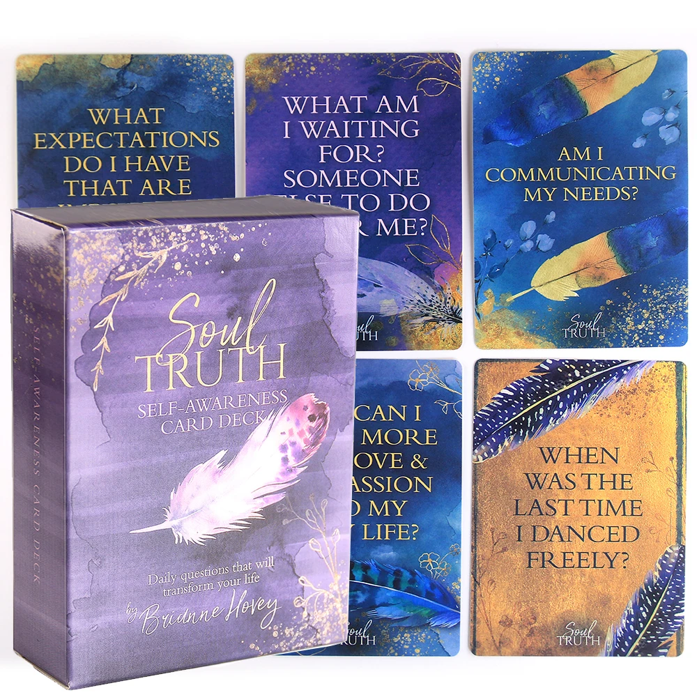 Soul Truth Self Awareness Card Deck New Tarot Cards For Begi
