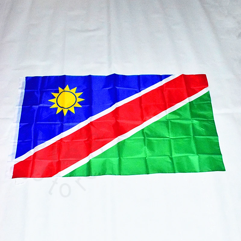 Namibia 90*150 флаг баннер 3x5 ногой национальный флаг для встречи, парад, вечерние. Висячие, украшения