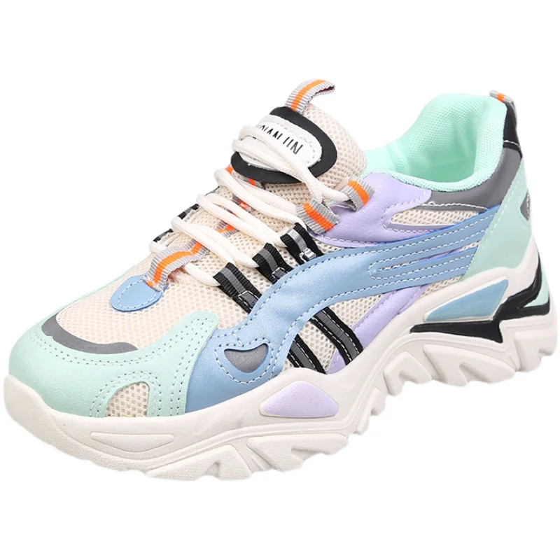

Fashion Sneakers Women Shoes Platform Sneaker Female Mesh Breathable Vulcanized Shoes Brand Running Casual Shoes Woman Summer