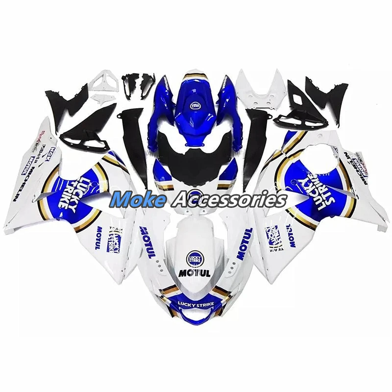 

Motorcycle Fairings Kit Fit For Gsxr1000 2009 2010 2011 2012 2013 2014 2015 2016 Bodywork Set Blue White