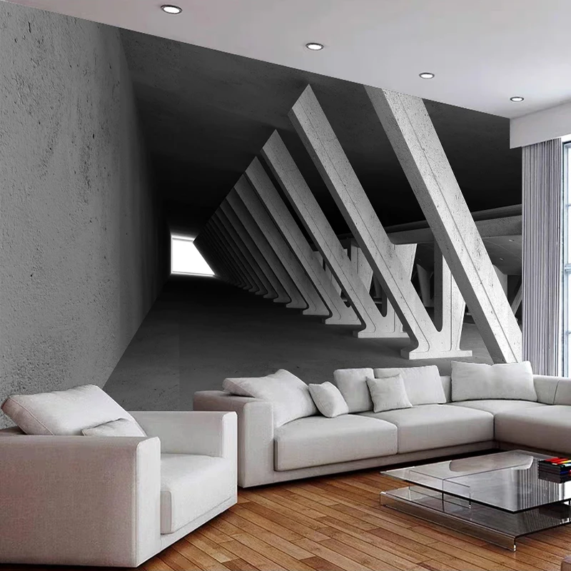 Пользовательские фото обои для стен рулон 3D стереоскопического расширенного