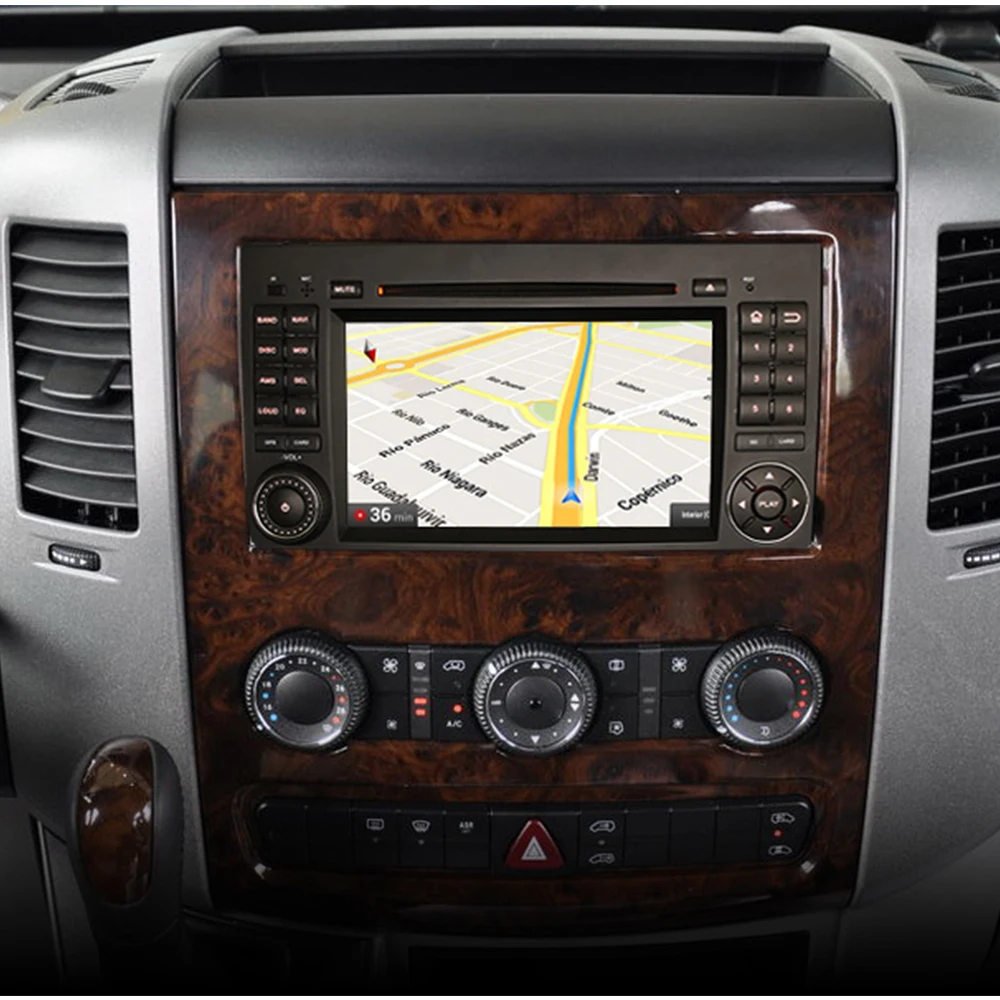 Автомобильный мультимедийный плеер стерео GPS DVD Радио Навигация Android экран для