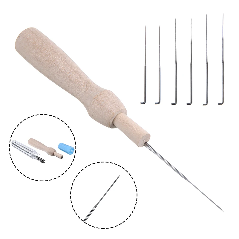 

Иглы для валяния шерстяные, 8 шт./компл., 6 шт., 1 шт.